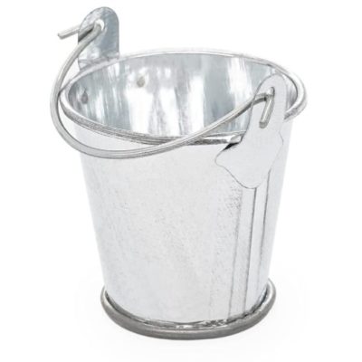Odoria 1:12 Miniature Tin Bucket Mini Doll Pail Dollhouse Kitchen Food Accessories