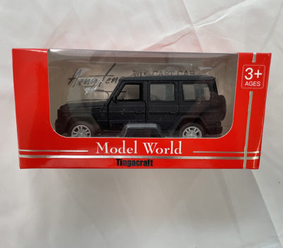 Tingacraft Black 1:35 Scale Model Vehicle Car Model Kit Toy