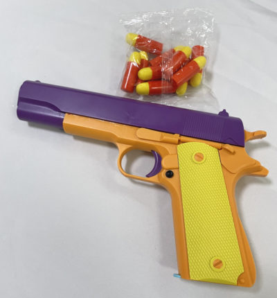 Tingacraft Kid Toy Gun Rubber Bullet Pistol Mini Pistols-Detonating Caps
