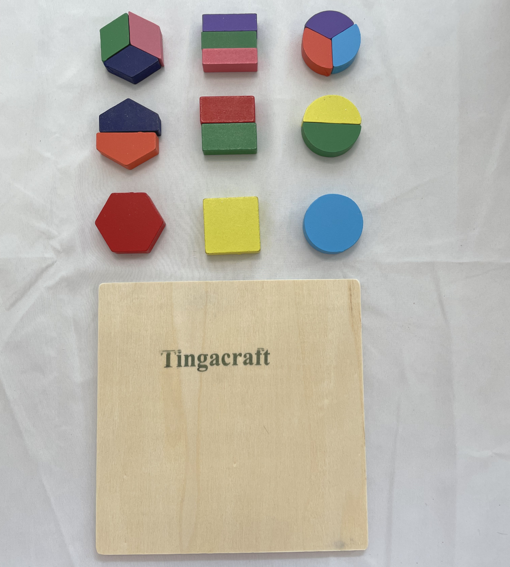 Tingacraft Math Manipulatives with Blocks Counting Math Principles Counters for Kids Educational Toy - Image 4