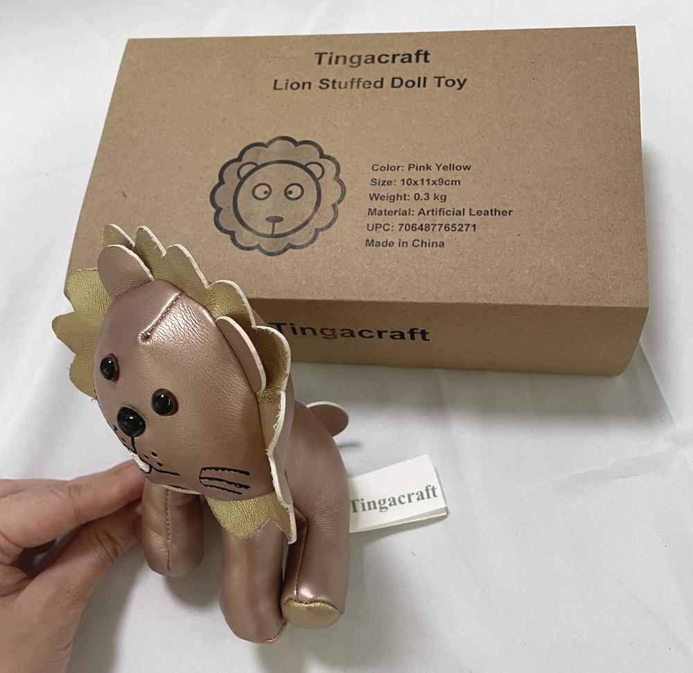 Tingacraft Lion Stuffed Doll Toy - Image 2