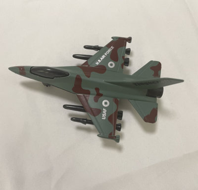 Tingacraft Green Plane Models Kit Toy-Multicolor