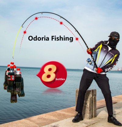 Odoria Compass Telescopic Fishing Rods 5.91FT Sensitive Graphite Composite Blank Easy to Travel