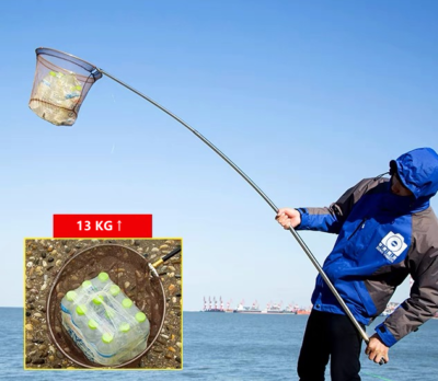 Odoria Landing Net with Reinforced Handle Premium Landing Net