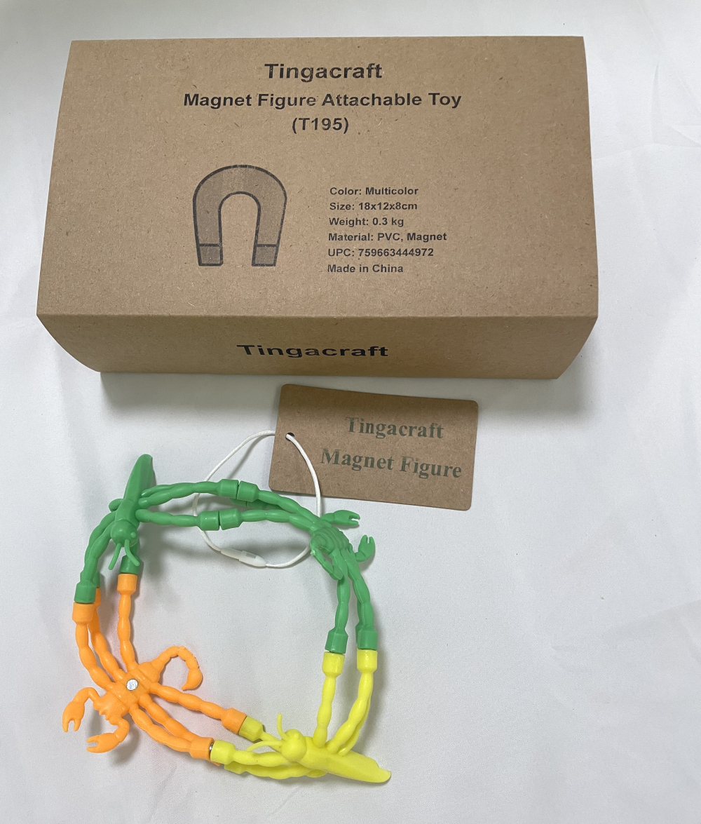 Tingacraft Magnetic Figure Attachable Wearable Magnet Toy - Image 4