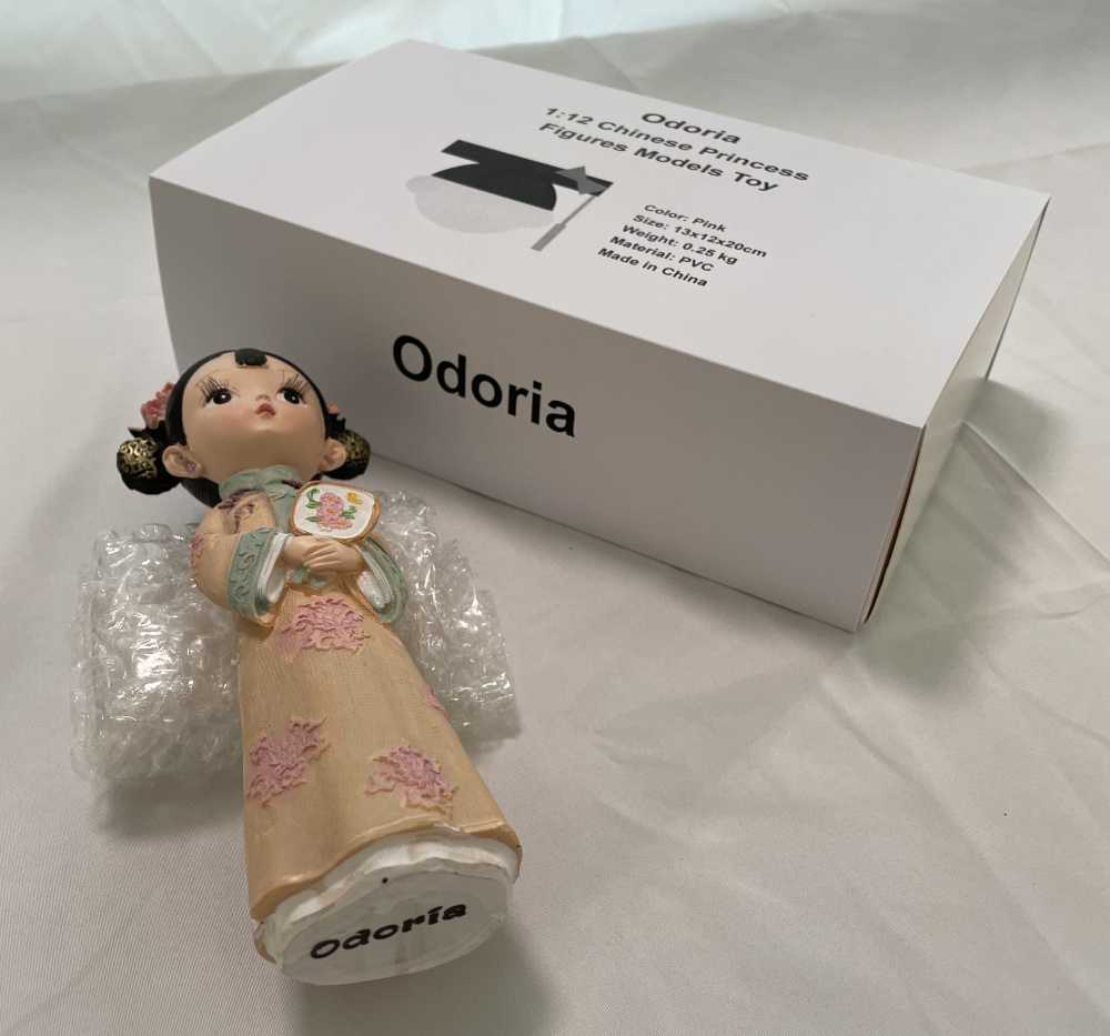 Odoria 1:12 Scale Ancient Chinese Princess Figure Modeled Plastic Toy Figurines - Image 3