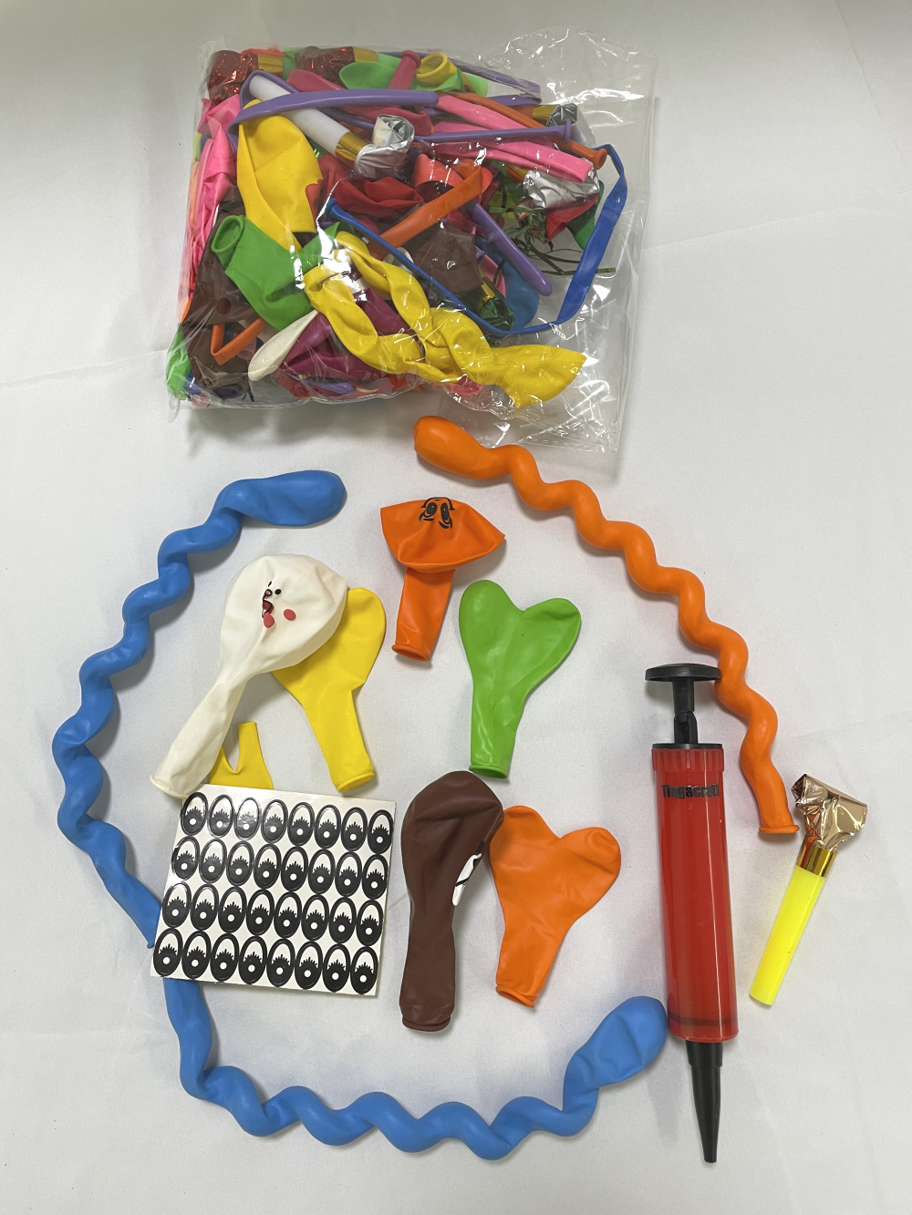 Tingacraft Cartoon Balloons for Kids (238PCS) - Image 4