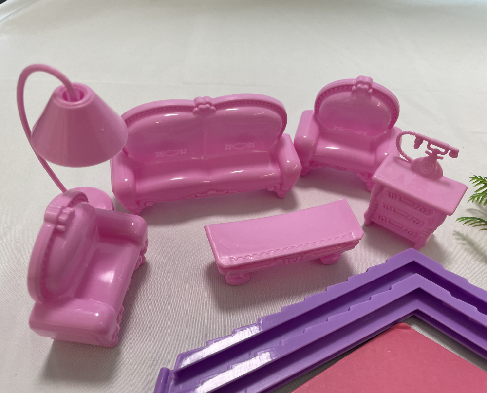 Tingacraft 1:12 Scale Dolls and Doll Accessories Doll's Room Bed House (s152) - Image 6