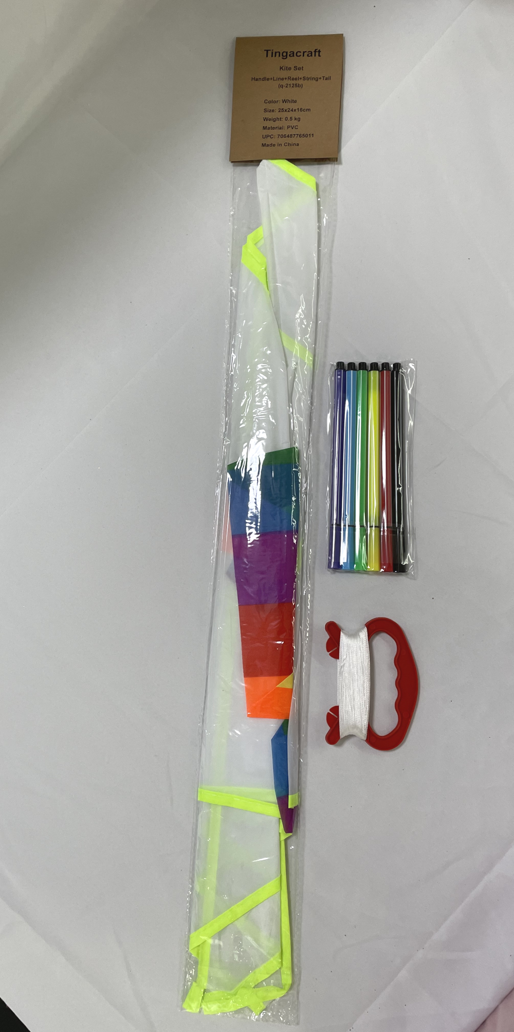 Tingacraft Kite Set (Kite Handles+Kite Lines+Kite Reels+Kite String+Kite Tails) - Image 4