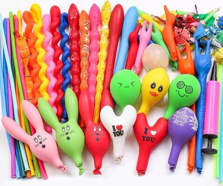 Tingacraft Cartoon Balloons for Kids (238PCS)