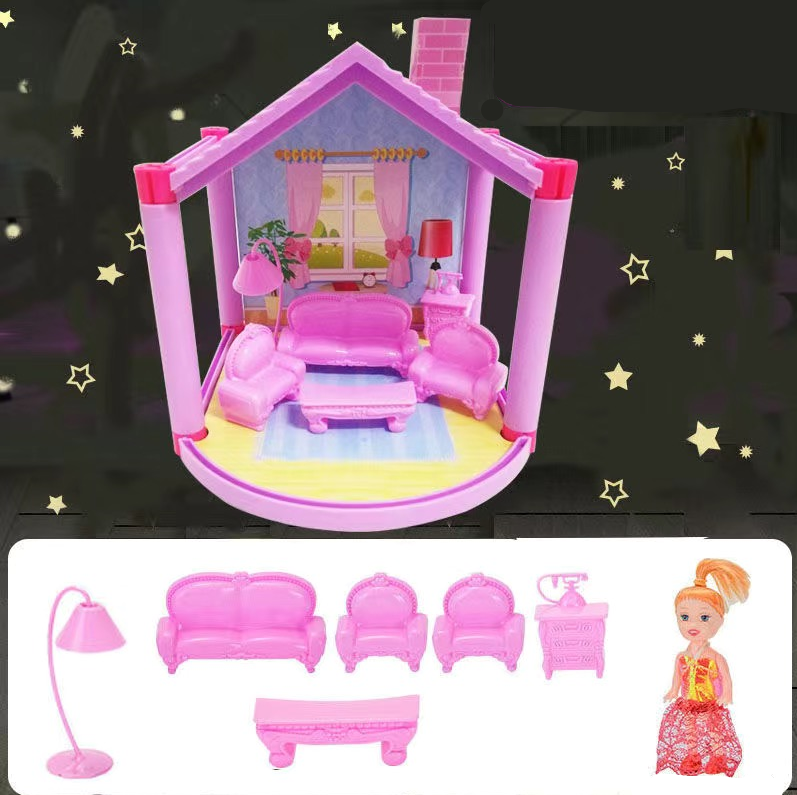 Odoria 1:12 Scale Dolls and Doll Accessories Doll's Room Bed House (a253)