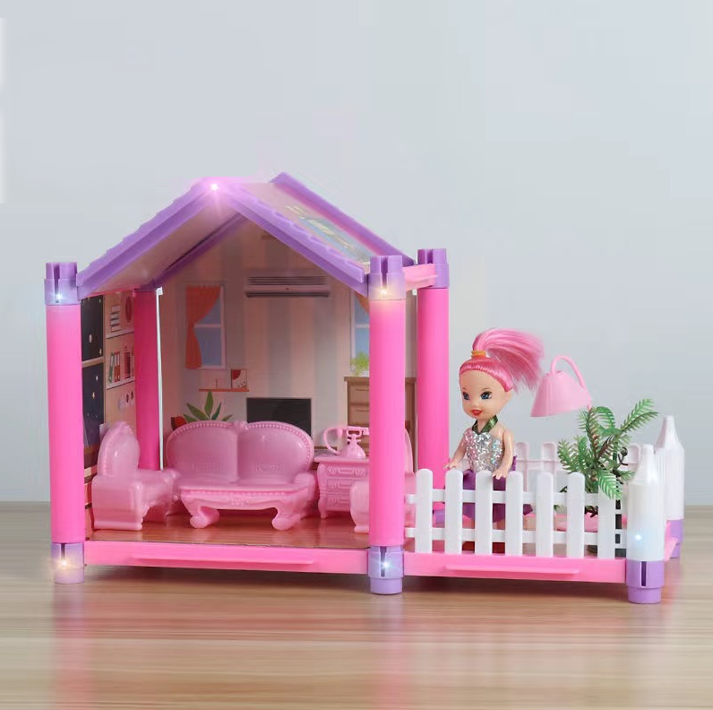 Tingacraft 1:12 Scale Dolls and Doll Accessories Doll's Room Bed House (s152)