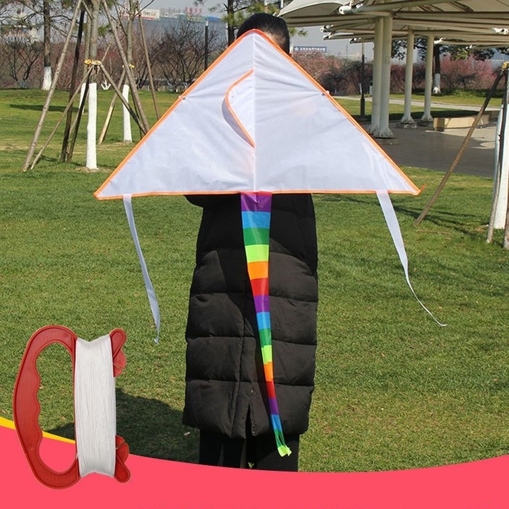 Tingacraft Kite Set (Kite Handles+Kite Lines+Kite Reels+Kite String+Kite Tails)
